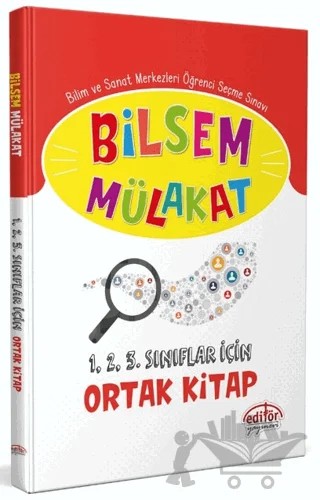 Bilsem Mülakat 1-2-3. Sınıf İçin Ortak Kitap – Kolektif – Editör Yayınevi kitap kapağı
