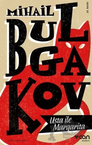 Usta ile Margarita – Mihail Afanasyeviç Bulgakov – Can Yayınları kitap kapağı