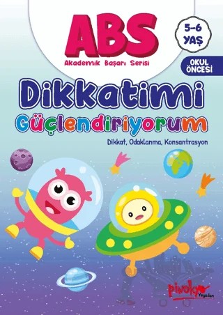 ABS 5-6 Yaş Dikkatimi Güçlendiriyorum – Buçe Dayı – Pinokyo Yayınları kitap kapağı