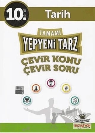 10. Sınıf Tarih Çevir Konu Çevir Soru – Kolektif – İnovasyon Yayınları kitap kapağı