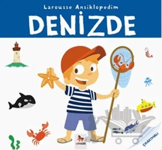 Larousse Ansiklopedim - Denizde – Valerie Guidoux – Almidilli kitap kapağı