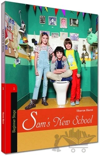 İngilizce Hikaye Sams New School – Sharon Hurst – Kapadokya Yayınları kitap kapağı