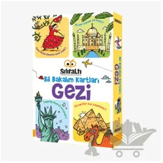 Bil Bakalım Kartları - Gezi – Sarah Khan – Sıfıraltı Yayıncılık kitap kapağı