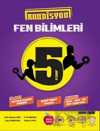 5. Sınıf Kondüsyon Fen Bilimleri Deneme – Kolektif – Newton Yayınları kitap kapağı