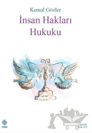 İnsan Hakları Hukuku – Kemal Gözler – Ekin Basım Yayın kitap kapağı