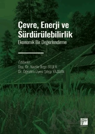 Çevre, Enerji ve Sürdürülebilirlik – Nazife Özge Beşer, Şekip Yazgan – Gazi Kitabevi kitap kapağı