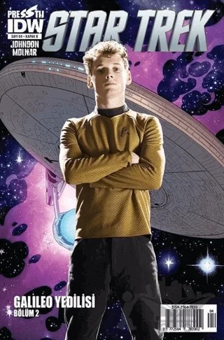 Star Trek Sayı: 4 - Kapak B – Presstij Kitap kitap kapağı
