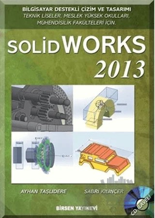 Solidworks 2013 – Ayhan Taşlıdere – Birsen Yayınevi kitap kapağı