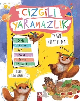 Çizgili Yaramazlık – Nilay Yılmaz – Altın Kitaplar kitap kapağı