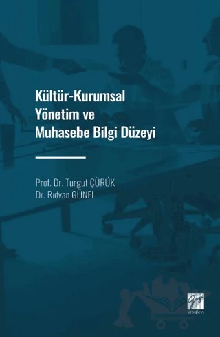 Kültür - Kurumsal Yönetim ve Muhasebe Bilgi Düzeyi – Turgut Çürük, Rıdvan Günel – Gazi Kitabevi kitap kapağı