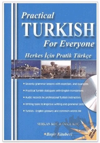 Practical Turkish For Everyone - Herkes İçin Pratik Türkçe + CD – Özge Koç, Serkan Koç – Beşir Kitabevi kitap kapağı