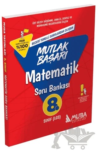 LGS Matematik Soru Bankası (1. ve 2. Dönem) – Kolektif – Muba Yayınları kitap kapağı