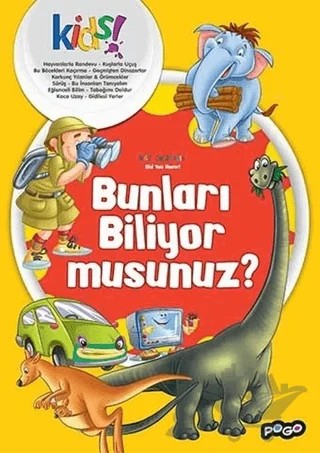 Bunları Biliyor Musunuz? – Kolektif – Pogo Çocuk kitap kapağı