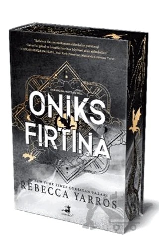 Oniks Fırtına – Rebecca Yarros – Olimpos Yayınları kitap kapağı