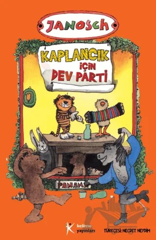 Kaplancık için Dev Parti – Janosch – Kelime Yayınları kitap kapağı