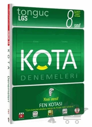 8. Sınıf KOTA Konu Taramaları Fen Bilimleri Kotası – Kolektif – Tonguç Akademi kitap kapağı