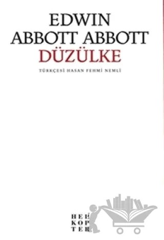 Düzülke – Edwin Abbott Abbott – Helikopter Yayınları kitap kapağı