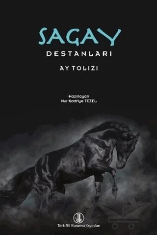 Sagay Destanları - Ay Tolızı – Nur Kadriye Tezel – Türk Dil Kurumu Yayınları kitap kapağı