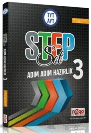 TYT AYT Eşit Ağırlık 3. Kitap Step Set – Kolektif – Nego Yayınları kitap kapağı
