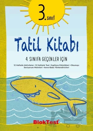 3. Sınıf Tatil Kitabı – Kolektif – Tudem Yayınları - Bayilik kitap kapağı