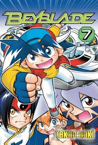 Beyblade Cilt 7 – Takao Aoki – Komikşeyler Yayıncılık kitap kapağı