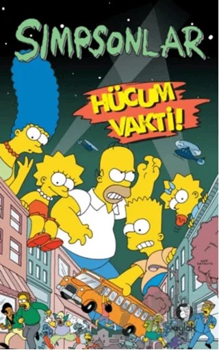 Simpsonlar - Hücum Vakti! – Matt Groening – Aylak Kitap kitap kapağı