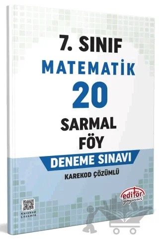 7. Sınıf Matematik 20 Sarmal Föy Deneme Sınavı – Kolektif – Editör Yayınevi kitap kapağı