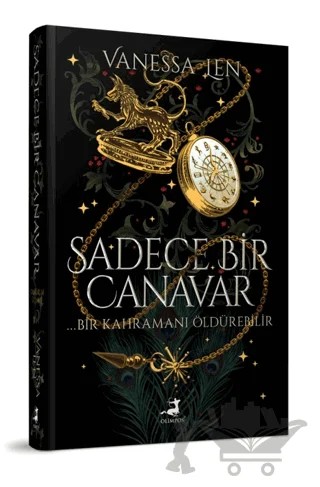 Sadece Bir Canavar – Vanessa Len – Olimpos Yayınları kitap kapağı