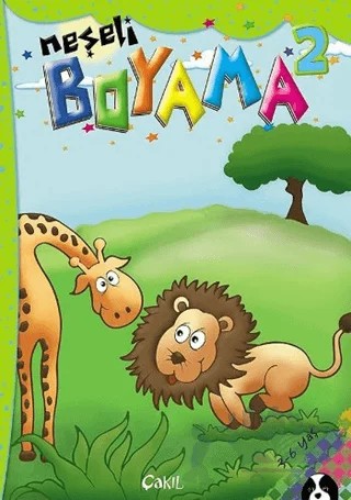 Neşeli Boyama 2 – Fevziye Balcı – Çakıl Yayınları kitap kapağı