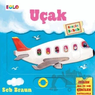 Gezgin Bebek - Uçak – Seb Braun – Eolo Yayıncılık kitap kapağı