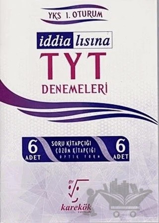 6'lı TYT Denemeleri YKS 1. Oturum – Kolektif – Karekök Yayıncılık kitap kapağı