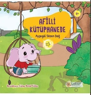 Afilli Kütüphanede – Ayşegül Sözen Dağ – Pırıltı Kitapları - Erkam kitap kapağı