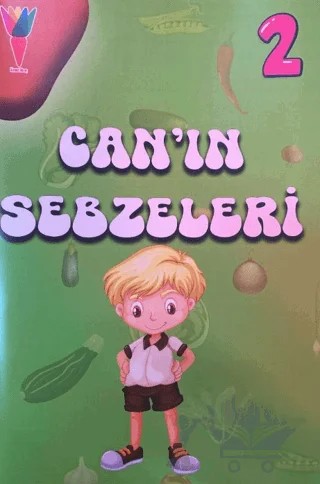 Can'ın Sebzeleri 2 – Kolektif – Kırmızı Havuç Yayınları kitap kapağı