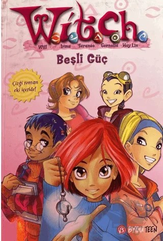 Disney Manga Witch - 1 - Beşli Güç – Kolektif – Beta Byou kitap kapağı