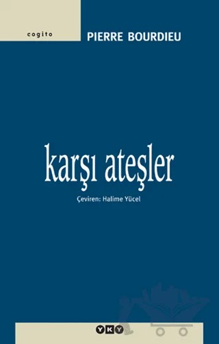 Karşı Ateşler – Pierre Bourdieu – Yapı Kredi Yayınları kitap kapağı