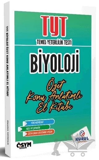 TYT Biyoloji Özet Konu Anlatımlı El Kitabı – Kolektif – Kurul Yayıncılık kitap kapağı
