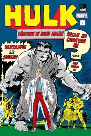 Hulk #1 – Stan Lee – Marmara Çizgi kitap kapağı