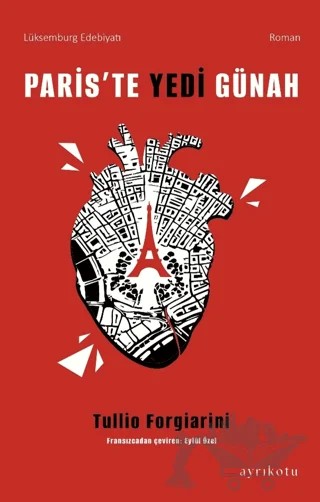 Paris'te Yedi Günah – Tullio Forgiarini – Ayrıkotu Yayınları kitap kapağı