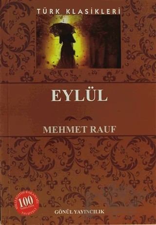 Eylül – Mehmet Rauf – Gönül Yayıncılık kitap kapağı