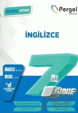 7. Sınıf 2022 İngilizce Soru Bankası Kitap – Kolektif – Pergel Yayınları kitap kapağı