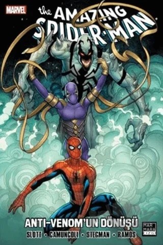 The Amazing Spider-Man Cilt 25 - Anti-Venom’un Dönüşü – Dan Slott – Marmara Çizgi kitap kapağı