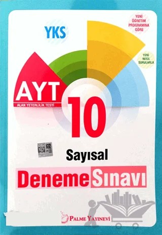 AYT Sayısal 10 Deneme Sınavı – Kolektif – Palme Yayınları kitap kapağı
