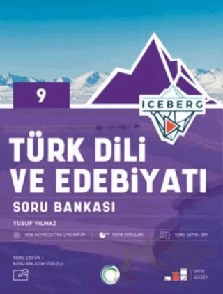 9. Sınıf Iceberg Türk Dili ve Edebiyatı Soru Bankası – Yusuf Yılmaz – Okyanus Yayınları kitap kapağı