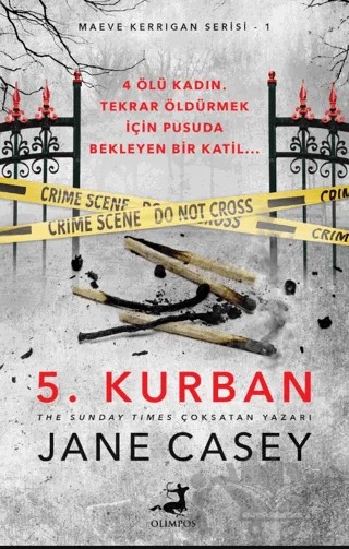 Maeve Kerrigan Serisi 1 - 5. Kurban – Jane Casey – Olimpos Yayınları kitap kapağı