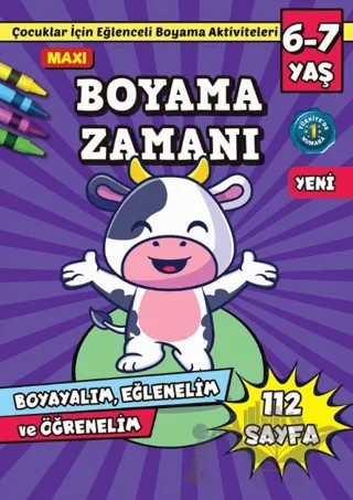 Maxi Boyama Zamanı 9 – İlhan Arlı – Maxi Yayıncılık kitap kapağı