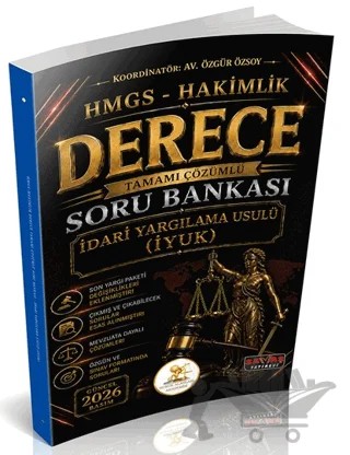 HUKAL HMGS-Hakimlik Derece İdari Yargılama Hukuku Soru Bankası – Özgür Özsoy – Savaş Yayınevi kitap kapağı