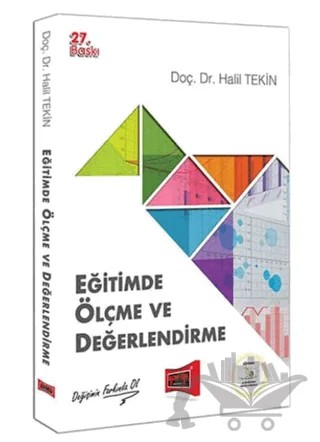 Eğitimde Ölçme ve Değerlendirme – Halil Tekin – Yargı Yayınevi kitap kapağı