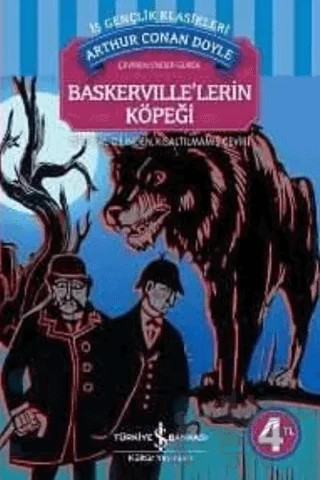Baskerville’lerin Köpeği – Sir Arthur Conan Doyle – İş Bankası Kültür Yayınları kitap kapağı