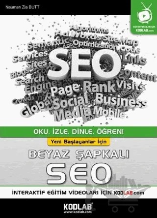 Beyaz Şapkalı Seo – Nauman Zia Butt – Kodlab Yayın Dağıtım kitap kapağı