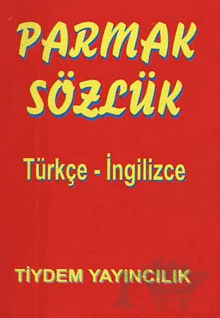 Parmak Sözlük - Türkçe - İngilizce – Yuliya Yaşar – Tiydem Yayıncılık kitap kapağı